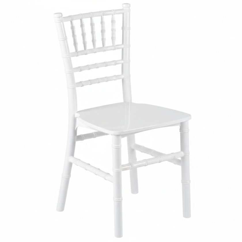 Kids White Chiavari Chair Rental, Children's event seating, Mini Chiavari chairs for parties, Kids party furniture rental, White chair rental for kids events, Chiavari chair hire Los Angeles, Party supplies Chatsworth, Kids birthday party chairs, Event rentals San Fernando Valley