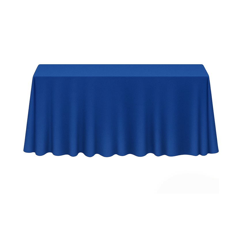 Tablecloth Rectangular Blue rental,blue tablecloth rental, rectangular table linen, party rentals Chatsworth, event decor Chatsworth, linen hire CA, wedding rentals Chatsworth, elegant table settings, blue party supplies