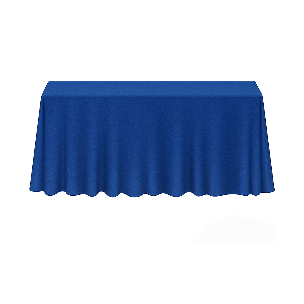 Tablecloth Rectangular Blue rental,blue tablecloth rental, rectangular table linen, party rentals Chatsworth, event decor Chatsworth, linen hire CA, wedding rentals Chatsworth, elegant table settings, blue party supplies