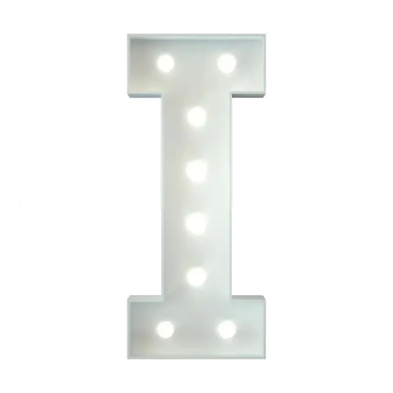 Marquee Letter I rental, marquee lights Chatsworth, light up letters Chatsworth, event letter rentals, party decor Chatsworth, wedding marquee letters, birthday letter lights, event planning Chatsworth, giant letter rental