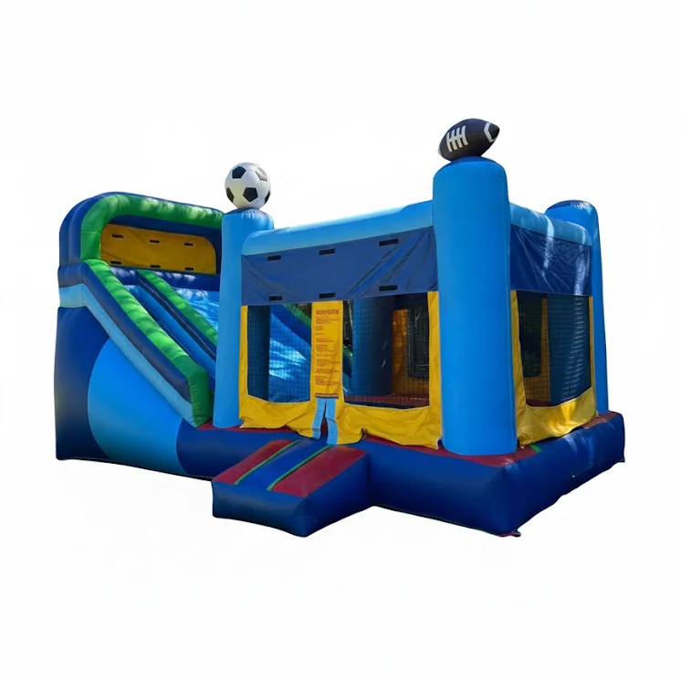 Bounce Combo rental, inflatable combo jumper, bounce house slide rental, party rentals Chatsworth, kids party entertainment, event rentals San Fernando Valley, jumper with slide, birthday party rentals, obstacle course rental