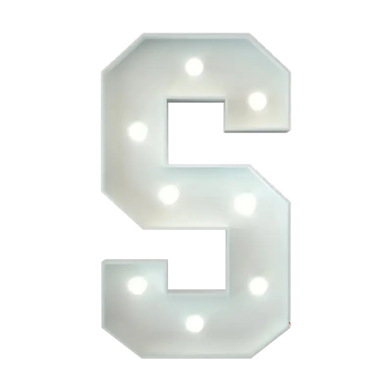 Marquee Letter S Rental,Giant letter S rental, large letter S hire Chatsworth, illuminated letter S, party rentals Chatsworth, event decor Chatsworth, light up letter S, custom letter S