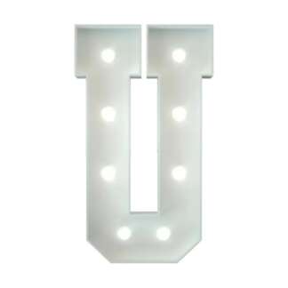 Marquee Letter U rental,giant letter U rental, light-up letter U, U-shaped marquee, event decor Chatsworth, party rentals San Fernando Valley, wedding marquee letters, birthday letter lights, custom letter U